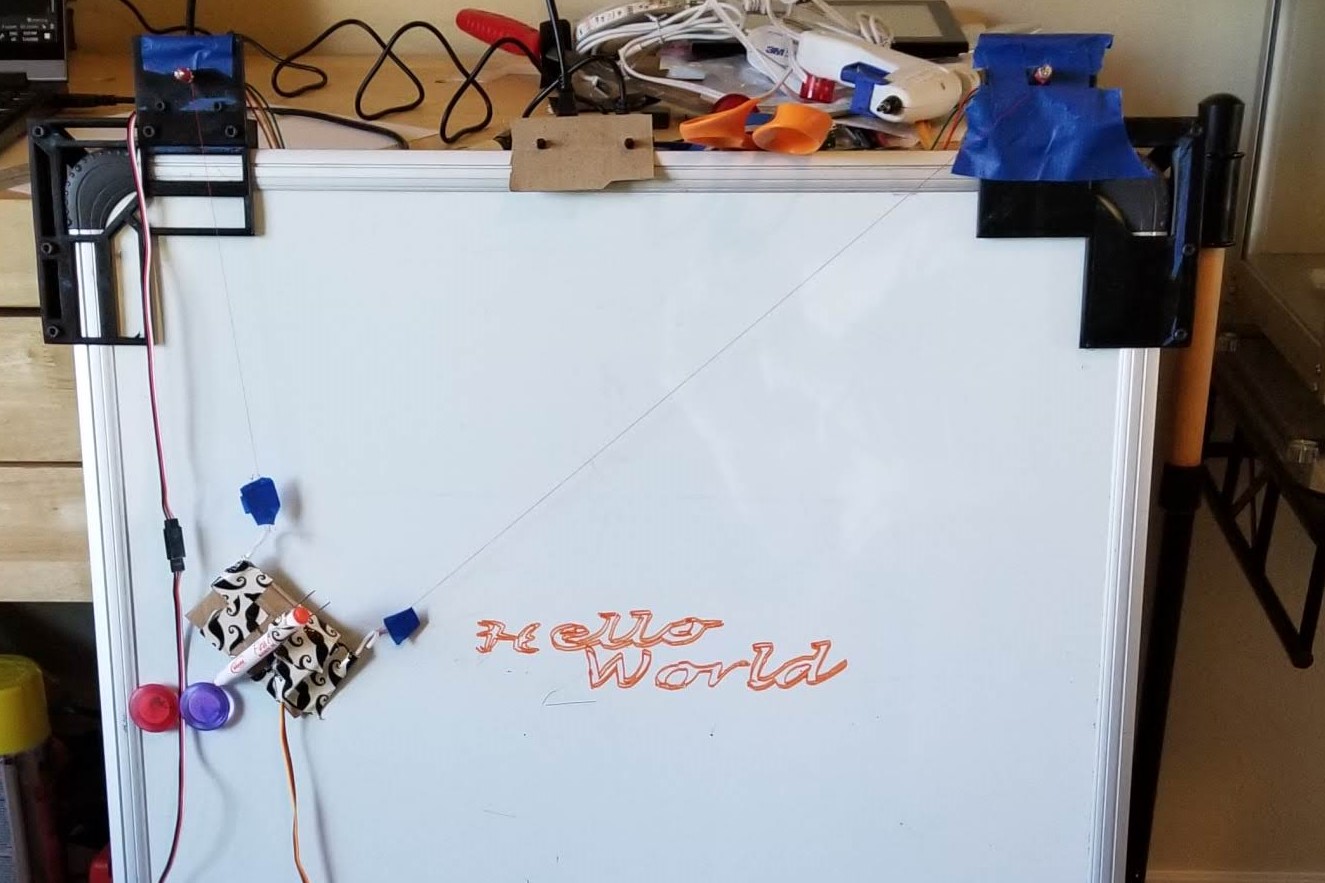 Image of whiteboard drawer I built